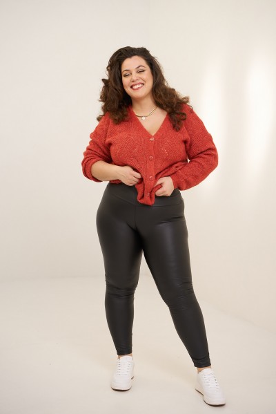 Legging CURVY similicuir...