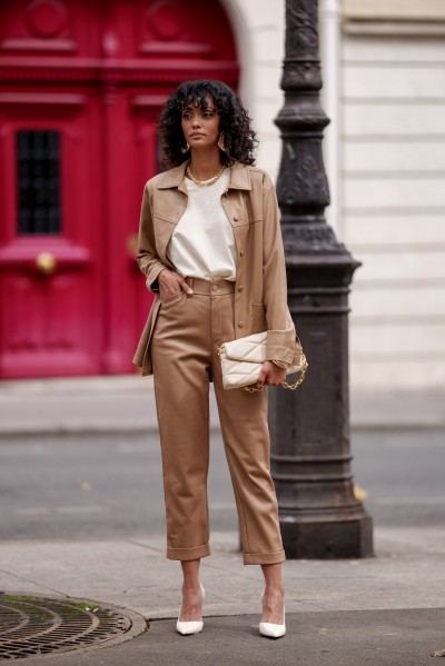 Pantalon similicuir Anna
