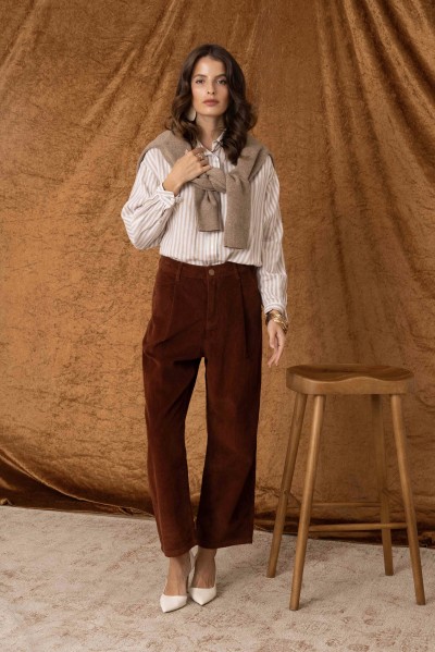 Velvet pants ELLA