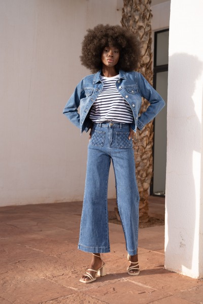 Wide flare jeans - LOUISE