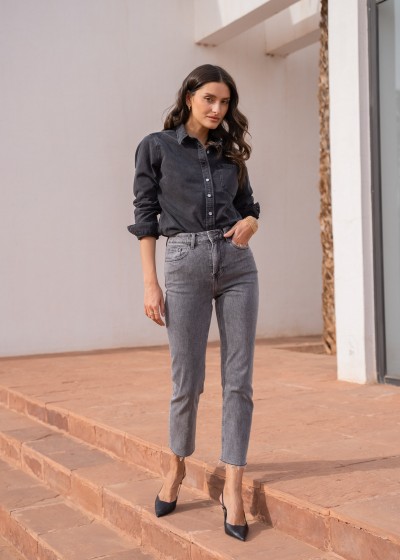 Maryline straight cut jeans